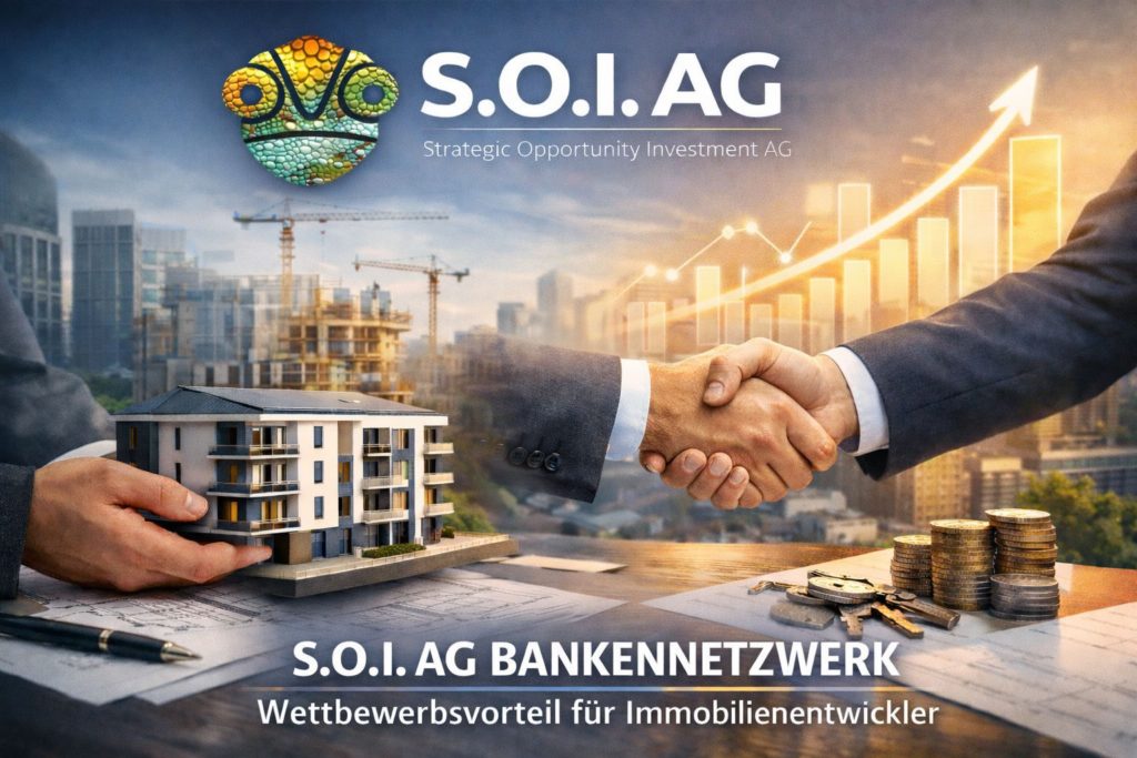 SOI AG Bankennetzwerk Wettbewerbsvorteil für Immobilienentwickler