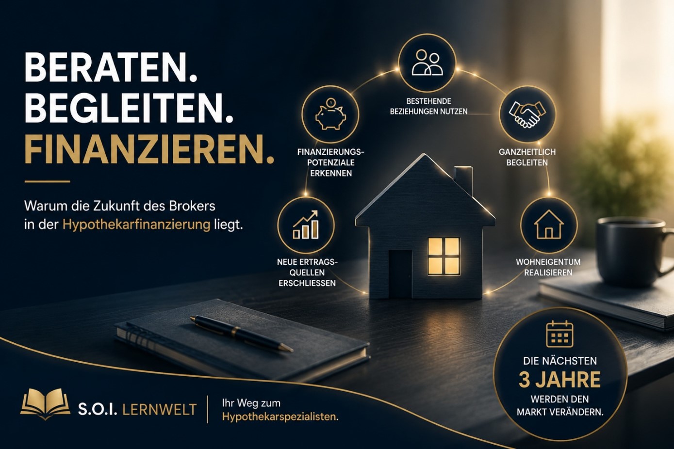 S.O.I. Lernwelt – Beraten, begleiten, finanzieren: Weiterbildung zum Hypothekarspezialisten